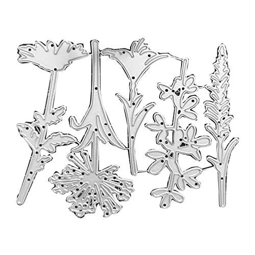 Blumengras Metall Schneiden Stirschen Schablonen Für Scrapbooking Dekorative Prägepapierkarten Vorlage Sterbe Schnitte von LfrXtra