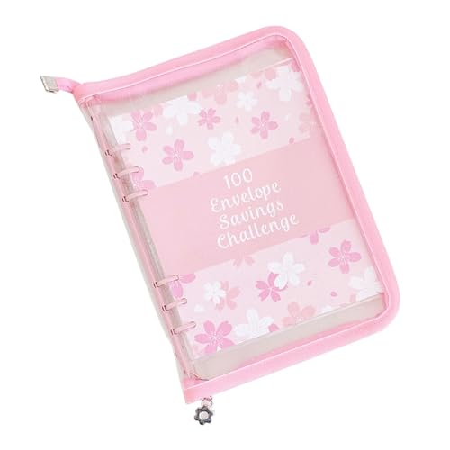 Budgetbinder mit 6 Ringen, mit Geldumschlägen und Aufklebern, Budget-Binder, Planer, Notizbuch für Budgetierung und Geld sparen von LfrXtra