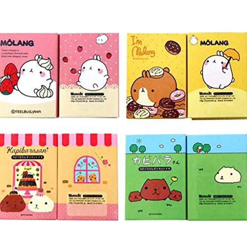 Cartoon Tiere 6 Falten Memo Pad Sticky Notes Lesezeichen Stationerie Notizblock Niedlich Cartoon Tiere 6 Falten Memo Pad Sticky Notes Lesezeichen Stationerie Notizblock Niedlich von LfrXtra
