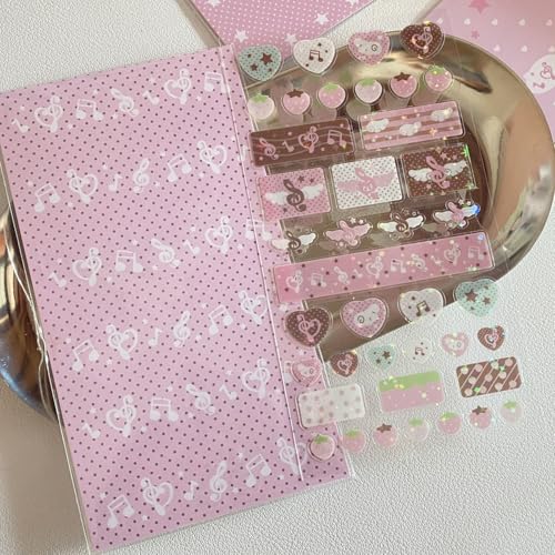 Glitzernde Dekorative Aufkleber Telefonhülle Süße Erdbeer Sternmusik Notiz Für Craft Scrapbooking Tablet Dekoration Aufkleber Glitzernde Dekorative Aufkleber Telefonhülle Süße Erdbeer Sternmusik Notiz Für Craft Scrapbooking Tablet Dekoration Aufkleber von LfrXtra