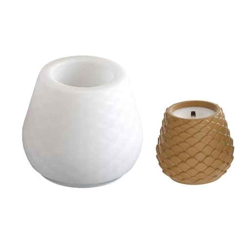 Kerzenzubehör Schimmel Kerzenhalter Form Einzigartige Form Blumenpot Form Silikon Textur Für Handherstellung Kerzenstick Kerzenzubehör Schimmel Kerzenhalter Form Einzigartige Form Blumenpot Form Silikon Textur Für Handherstellung Kerzenstick von LfrXtra