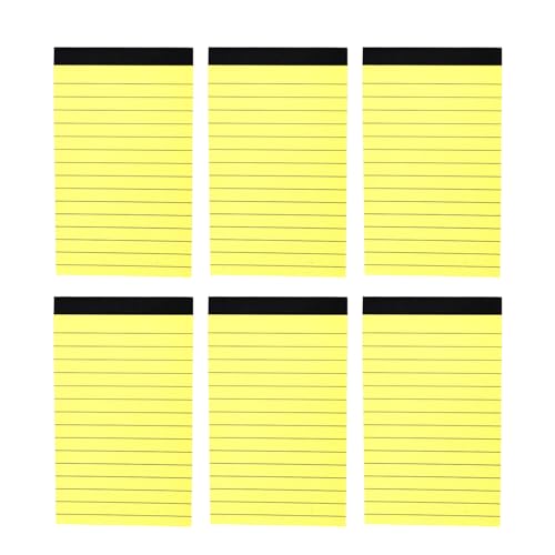 Kleine Notizblöcke, 7,6 x 12,7 cm, für Einkaufslisten, Einkaufslisten und Tagesplanung, 6 Stück Kleine Notizblöcke, 7,6 x 12,7 cm, für Einkaufslisten, Einkaufslisten und Tagesplanung, 6 Stück von LfrXtra