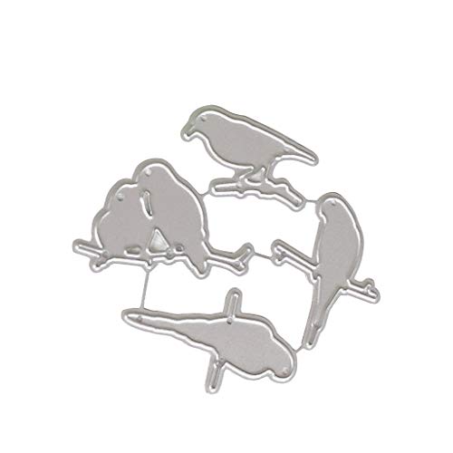 Kohlenstoffstahl Cartoon Vögel Schneiden Sterben Präge Schablonen Schablone Schimmelpapier Papier von LfrXtra