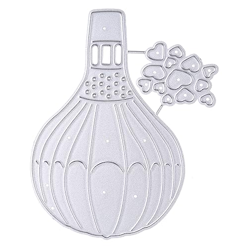 Kreative Luftballon-Metall-Stanzformen, exquisite Scrapbooking-Prägeschablone für Hochzeit, Weihnachten, Party-Dekoration von LfrXtra