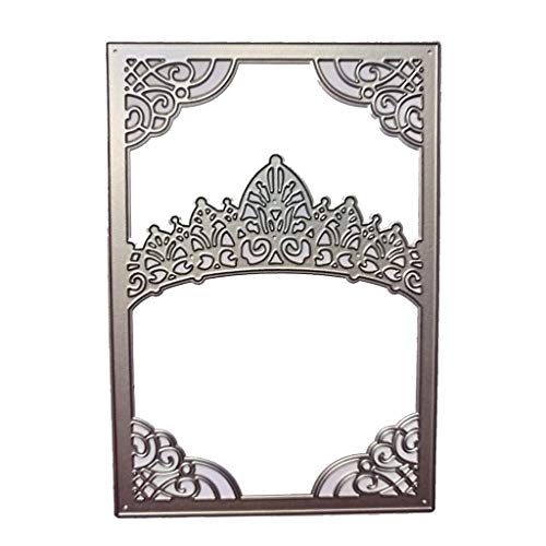 Kronabdeckung Metall Schneidstirme Stencil Scrapbooking Album Stempel Papierkarte Prägedekoration von LfrXtra