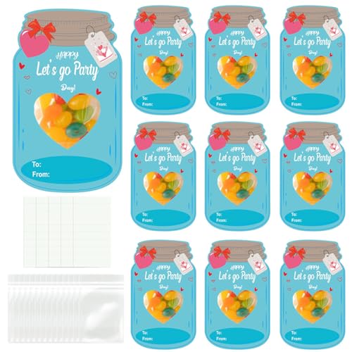 LfrXtra 24pcs Drift Flaschenform Geburtstage Karten Party Grußkarte Klassenzimmer Austauschkarte Für Student Feierkarten LfrXtra 24pcs Drift Flaschenform Geburtstage Karten Party Grußkarte Klassenzimmer Austauschkarte Für Student Feierkarten von LfrXtra