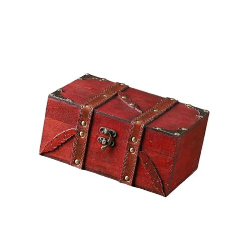 LfrXtra Aufbewahrungsboxen, elegante europäische Stile, abschließbare Holz-Schmuckschatulle, sicherer Aufbewahrungs-Organizer mit Schloss für Wertsachen, Heimdekoration LfrXtra Aufbewahrungsboxen, elegante europäische Stile, abschließbare Holz-Schmuckschatulle, sicherer Aufbewahrungs-Organizer mit Schloss für Wertsachen, Heimdekoration von LfrXtra