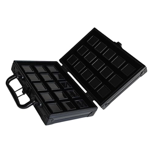 LfrXtra Aufbewahrungsboxen, praktischer Aluminium-Schmuckstein-Aufbewahrungskoffer mit Schaumstoffeinsatz für sicheren Schutz von Schmuck und Komfort auf Reisen LfrXtra Aufbewahrungsboxen, praktischer Aluminium-Schmuckstein-Aufbewahrungskoffer mit Schaumstoffeinsatz für sicheren Schutz von Schmuck und Komfort auf Reisen von LfrXtra