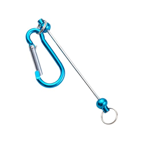 LfrXtra Beadable Schlüsselanhänger aus Metall, Schlüsselperlen, Schlüsselanhänger für Schlüsselanhänger, Schmuckherstellung von LfrXtra
