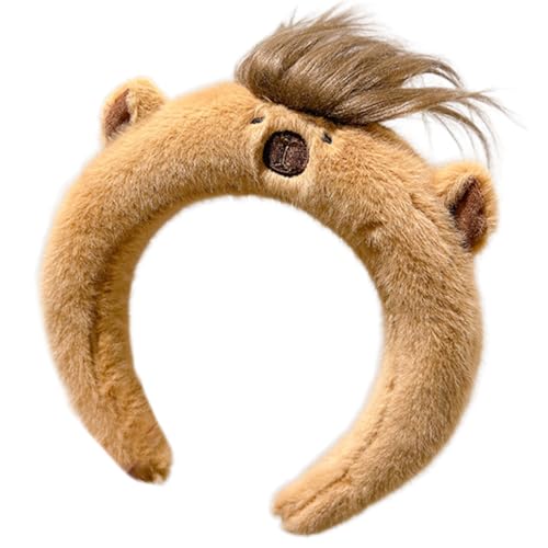 LfrXtra Capybaras Haargummi für Kinder, für Party, Halloween, Kopfbedeckung für Musikfestivals, Foto-Requisiten für Mädchen, Foto-Requisiten von LfrXtra