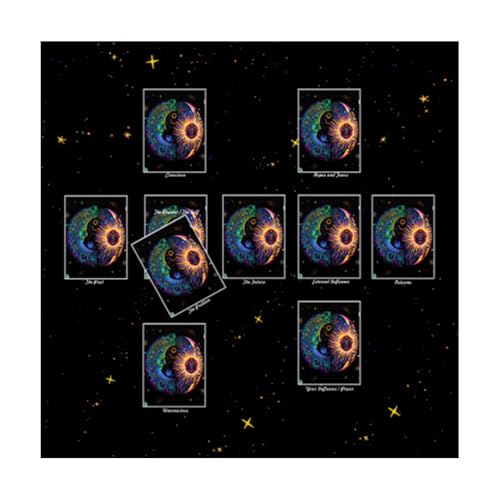 LfrXtra Divinations Tischdecke Lesekarte Astrologys Tarotkarten Tischdecke Altars Stoff Göttlichkeit Brettspielzubehör LfrXtra Divinations Tischdecke Lesekarte Astrologys Tarotkarten Tischdecke Altars Stoff Göttlichkeit Brettspielzubehör von LfrXtra