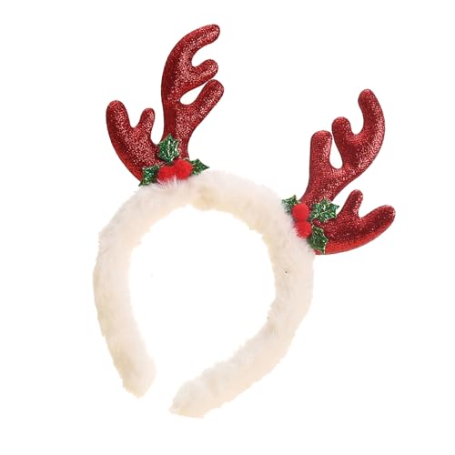 LfrXtra Geweih, modischer Kopfreifen, festliches Haarschmuck, vielseitiges Styling-Werkzeug für Kinder und Erwachsene, Foto-Requisiten LfrXtra Geweih, modischer Kopfreifen, festliches Haarschmuck, vielseitiges Styling-Werkzeug für Kinder und Erwachsene, Foto-Requisiten von LfrXtra