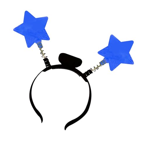LfrXtra New Year Star Fashion Head Hoop Festive Hair Ornament Versatile Styling Tool For Children Adults Photo Props LfrXtra New Year Star Fashion Head Hoop Festive Hair Ornament Versatile Styling Tool For Children Adults Photo Props von LfrXtra