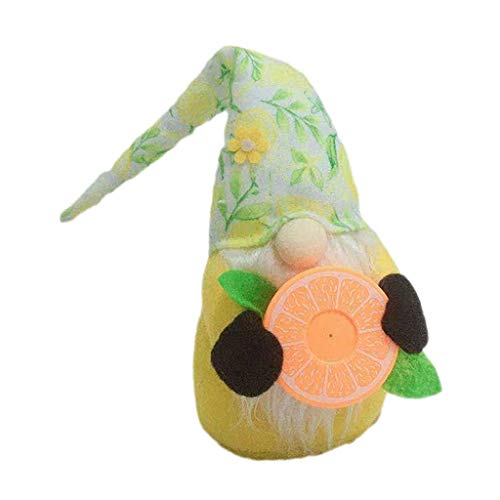 LfrXtra Obst-Zwerge, Plüsch für Zwerge, Dekoration, Ornamente, gesichtslose Puppen von LfrXtra