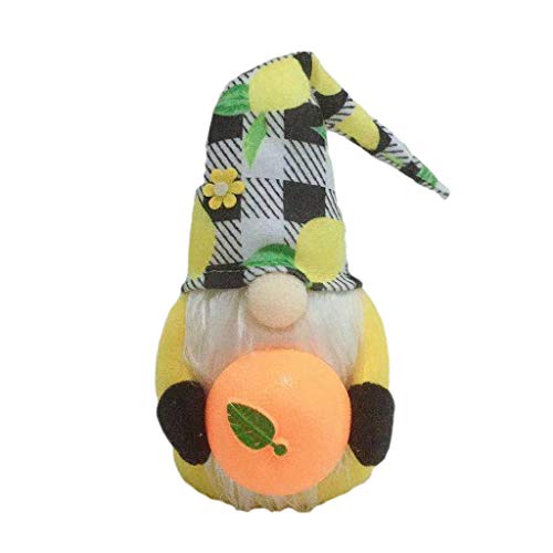 LfrXtra Obst-Zwerge, Plüsch für Zwerge, Dekoration, Ornamente, gesichtslose Puppen von LfrXtra