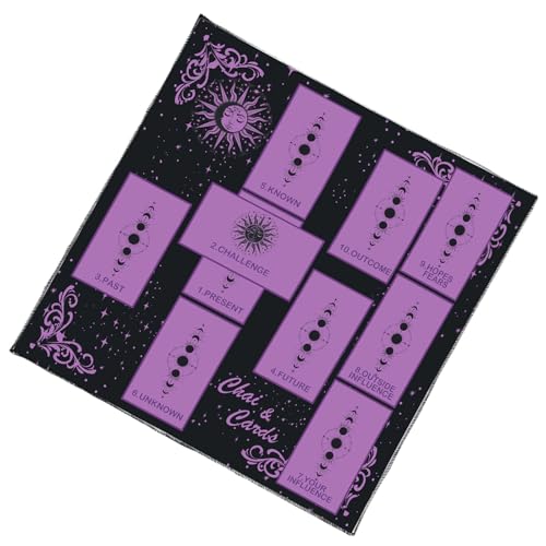 LfrXtra Schmetterlings Und Blumen Gemusterte Tarot Tarot Tarot Karten Tischdecke Für Reisende Und Heimdekoration LfrXtra Schmetterlings Und Blumen Gemusterte Tarot Tarot Tarot Karten Tischdecke Für Reisende Und Heimdekoration von LfrXtra