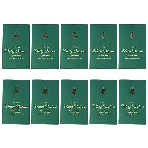 LfrXtra Weihnachtsgeschenk Erbringungsvorräte Grußkarte Für Freunden Familie Mit Vintage Golden Muster Weihnachtskarte Inneren von LfrXtra
