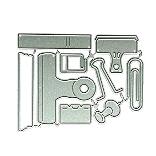 Metall-Stanzformen, Dokumentenclips, Ordner, Prägepuzzle, kleine Büro-Kombinationswerkzeuge, Karbonstahl-Form von LfrXtra