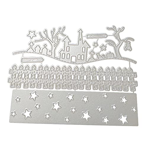 Metallische Stanzformen mit Weihnachtsmotiven, dekorative Weihnachtsschablone für Scrapbooking, Verzierungen von LfrXtra
