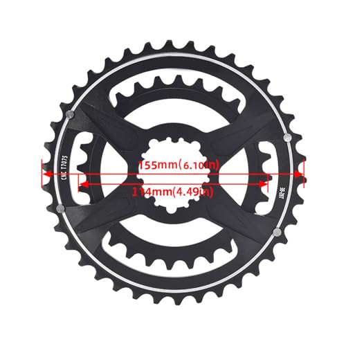 Mountainbike Doppelkette Krone Für XO1 XO X9 36T-26T / 38T-28T Fahrradfahrradfahrrad von LfrXtra