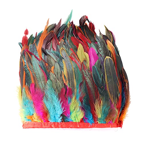 Natürliche Rooster Randverkleidung 1 Yard Nähen Federhandwerk Dekorationen Für Kleidung Accessoires Handwerk Feder Natürliche Rooster Randverkleidung 1 Yard Nähen Federhandwerk Dekorationen Für Kleidung Accessoires Handwerk Feder von LfrXtra