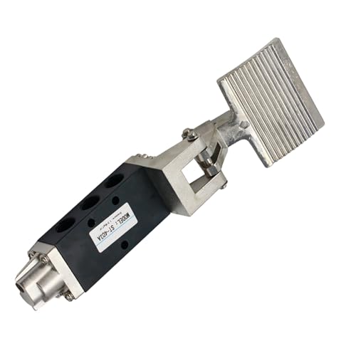 Pneumatische Luftpedalventile mit 2 Positionen, 5-Wege-Aluminiumlegierung, Fußsteuerungsschalter, 6,35 mm pneumatische Fußpedalventile Pneumatische Luftpedalventile mit 2 Positionen, 5-Wege-Aluminiumlegierung, Fußsteuerungsschalter, 6,35 mm pneumatische Fußpedalventile von LfrXtra