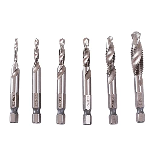 Shank Drill Bit 4 5 6 8 10 Twist Tap Drill HSS M3-M10-Bit Für Dünnen Edelstahl Verbesserung Der Arbeitseffizienz Shank Drill Bit 4 5 6 8 10 Twist Tap Drill HSS M3-M10-Bit Für Dünnen Edelstahl Verbesserung Der Arbeitseffizienz von LfrXtra