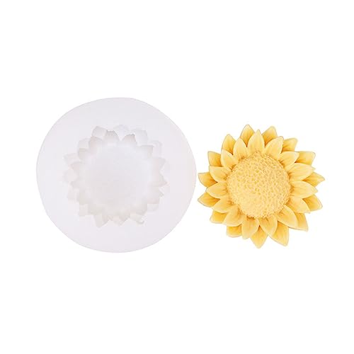 Silikonformen in Sonnenblumen-Form, für Handarbeit, Heimdekorationen von LfrXtra