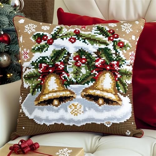 Lfynior DIY Kreuzstichkissen Weihnachten Stickkissen mit Muster 45X45cm Stickpackung Stickset Kreuzstich Kissen zum Basteln Stickkissen Stickpackung mit Vorgedruckt Kreuzstichmotiv Lfynior DIY Kreuzstichkissen Weihnachten Stickkissen mit Muster 45X45cm Stickpackung Stickset Kreuzstich Kissen zum Basteln Stickkissen Stickpackung mit Vorgedruckt Kreuzstichmotiv von Lfynior