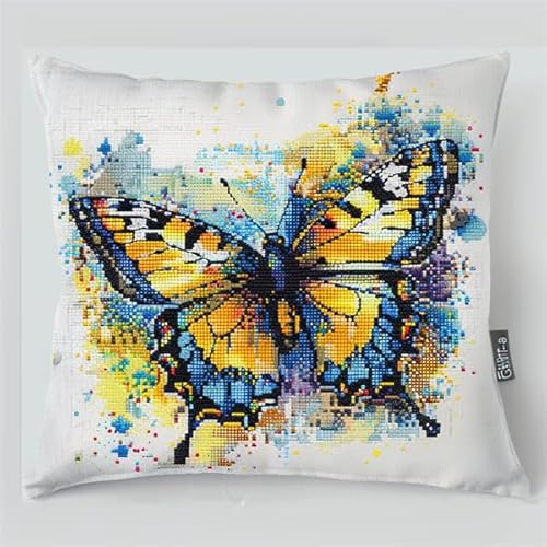 Lfynior Kreuzstich Kissen Set Schmetterling Stickkissen zum Selbersticken 45X45cm Stickpackung Stickset Kreuzstich Kissen zum Basteln Stickkissen Stickpackung mit Vorgedruckt Kreuzstichmotiv Lfynior Kreuzstich Kissen Set Schmetterling Stickkissen zum Selbersticken 45X45cm Stickpackung Stickset Kreuzstich Kissen zum Basteln Stickkissen Stickpackung mit Vorgedruckt Kreuzstichmotiv von Lfynior