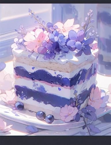 Lfynior Kreuzstich set Erwachsene Kuchenmuster 14CT Stickerei-Set 30cmX40cm DIY Vorgedruckt Stickbilder Handwerk Home Decor Starter-Set für Wandkunst-Heimdekoration Lfynior Kreuzstich set Erwachsene Kuchenmuster 14CT Stickerei-Set 30cmX40cm DIY Vorgedruckt Stickbilder Handwerk Home Decor Starter-Set für Wandkunst-Heimdekoration von Lfynior
