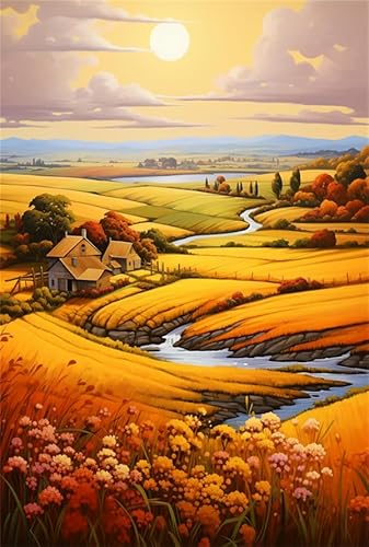 Lfynior Kreuzstich set Erwachsene Landschaft 11CT Kreuzstich Anfänger Set 40cmX50cm Stickpackung Komplette Vorgedruckter Stick-Starter-Sets Stickset Stoff DIY Handarbeiten Lfynior Kreuzstich set Erwachsene Landschaft 11CT Kreuzstich Anfänger Set 40cmX50cm Stickpackung Komplette Vorgedruckter Stick-Starter-Sets Stickset Stoff DIY Handarbeiten von Lfynior