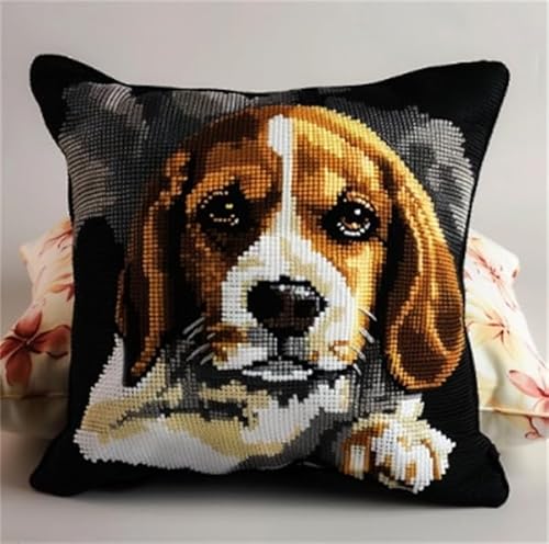 Lfynior Kreuzstichkissen Set Tier Hund Stickkissen zum Selbersticken 45X45cm Stickpackung Stickset Kreuzstich Kissen zum Basteln Stickkissen Stickpackung mit Vorgedruckt Kreuzstichmotiv Lfynior Kreuzstichkissen Set Tier Hund Stickkissen zum Selbersticken 45X45cm Stickpackung Stickset Kreuzstich Kissen zum Basteln Stickkissen Stickpackung mit Vorgedruckt Kreuzstichmotiv von Lfynior