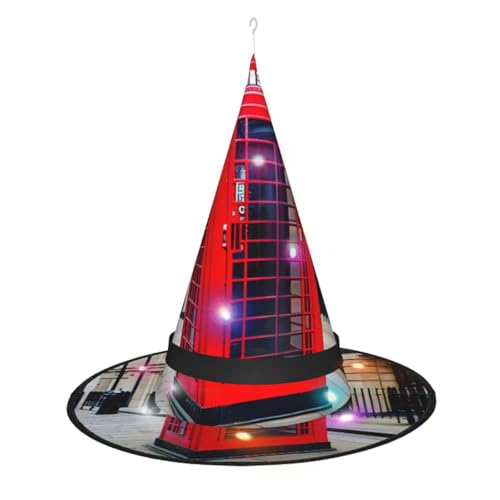 Lghdfyo Halloween-Hexenhüte für Erwachsene, hängende dekorative Hüte, faltbare Hexenhüte, Rollenspiele, Kleidung, Zubehör, Hüte von Lghdfyo