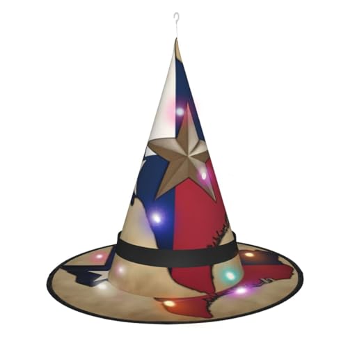 Lghdfyo Halloween-Hexenhüte für Erwachsene, hängende dekorative Hüte, faltbare Hexenhüte, Rollenspiele, Kleidung, Zubehör, Hüte von Lghdfyo