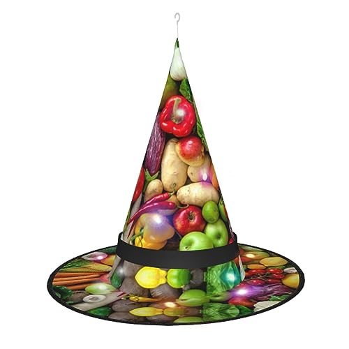 Lghdfyo Halloween-Hexenhüte für Erwachsene, hängende dekorative Hüte, faltbare Hexenhüte, Rollenspiele, Kleidung, Zubehör, Hüte Lghdfyo Halloween-Hexenhüte für Erwachsene, hängende dekorative Hüte, faltbare Hexenhüte, Rollenspiele, Kleidung, Zubehör, Hüte von Lghdfyo