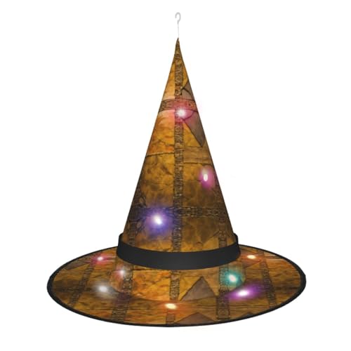 Lghdfyo Halloween-Hexenhüte für Erwachsene, hängende dekorative Hüte, faltbare Hexenhüte, Rollenspiele, Kleidung, Zubehör, Hüte Lghdfyo Halloween-Hexenhüte für Erwachsene, hängende dekorative Hüte, faltbare Hexenhüte, Rollenspiele, Kleidung, Zubehör, Hüte von Lghdfyo
