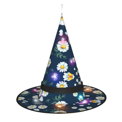 Lghdfyo Halloween-Hexenhüte für Erwachsene, hängende dekorative Hüte, faltbare Hexenhüte, Rollenspiele, Kleidung, Zubehör, Hüte von Lghdfyo