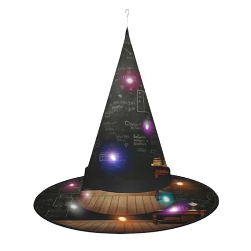 Lghdfyo Halloween-Hexenhüte für Erwachsene, hängende dekorative Hüte, faltbare Hexenhüte, Rollenspiele, Kleidung, Zubehör, Hüte Lghdfyo Halloween-Hexenhüte für Erwachsene, hängende dekorative Hüte, faltbare Hexenhüte, Rollenspiele, Kleidung, Zubehör, Hüte von Lghdfyo
