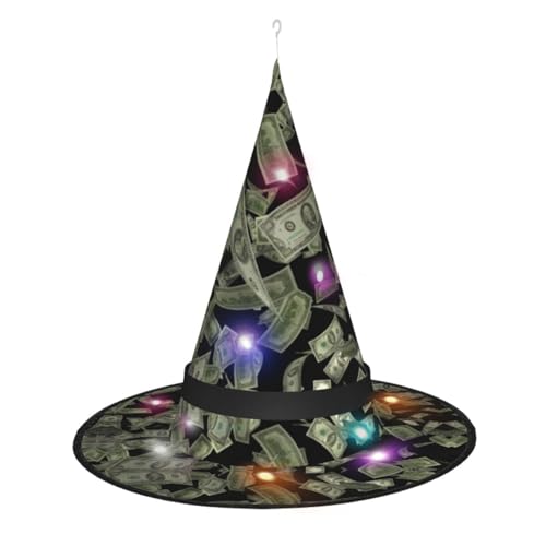 Lghdfyo Halloween-Hexenhüte für Erwachsene, hängende dekorative Hüte, faltbare Hexenhüte, Rollenspiele, Kleidung, Zubehör, Hüte Lghdfyo Halloween-Hexenhüte für Erwachsene, hängende dekorative Hüte, faltbare Hexenhüte, Rollenspiele, Kleidung, Zubehör, Hüte von Lghdfyo