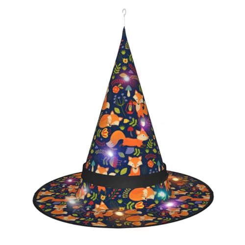 Lghdfyo Halloween-Hexenhüte für Erwachsene, hängende dekorative Hüte, faltbare Hexenhüte, Rollenspiele, Kleidung, Zubehör, Hüte Lghdfyo Halloween-Hexenhüte für Erwachsene, hängende dekorative Hüte, faltbare Hexenhüte, Rollenspiele, Kleidung, Zubehör, Hüte von Lghdfyo