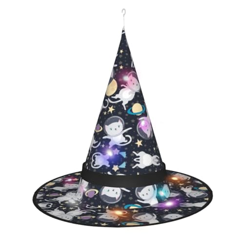 Lghdfyo Halloween-Hexenhüte für Erwachsene, hängende dekorative Hüte, faltbare Hexenhüte, Rollenspiele, Kleidung, Zubehör, Hüte Lghdfyo Halloween-Hexenhüte für Erwachsene, hängende dekorative Hüte, faltbare Hexenhüte, Rollenspiele, Kleidung, Zubehör, Hüte von Lghdfyo