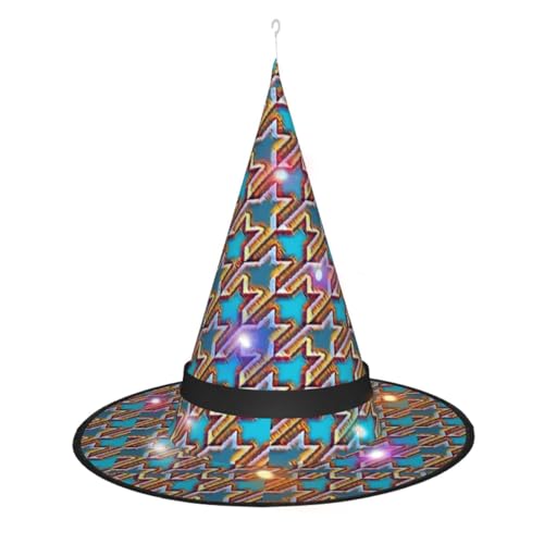 Lghdfyo Halloween-Hexenhüte für Erwachsene, hängende dekorative Hüte, faltbare Hexenhüte, Rollenspiele, Kleidung, Zubehör, Hüte Lghdfyo Halloween-Hexenhüte für Erwachsene, hängende dekorative Hüte, faltbare Hexenhüte, Rollenspiele, Kleidung, Zubehör, Hüte von Lghdfyo