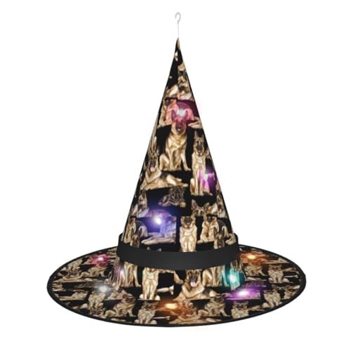 Lghdfyo Halloween-Hexenhüte für Erwachsene, hängende dekorative Hüte, faltbare Hexenhüte, Rollenspiele, Kleidung, Zubehör, Hüte Lghdfyo Halloween-Hexenhüte für Erwachsene, hängende dekorative Hüte, faltbare Hexenhüte, Rollenspiele, Kleidung, Zubehör, Hüte von Lghdfyo