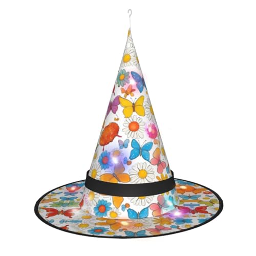 Lghdfyo Halloween-Hexenhüte für Erwachsene, hängende dekorative Hüte, faltbare Hexenhüte, Rollenspiele, Kleidung, Zubehör, Hüte Lghdfyo Halloween-Hexenhüte für Erwachsene, hängende dekorative Hüte, faltbare Hexenhüte, Rollenspiele, Kleidung, Zubehör, Hüte von Lghdfyo