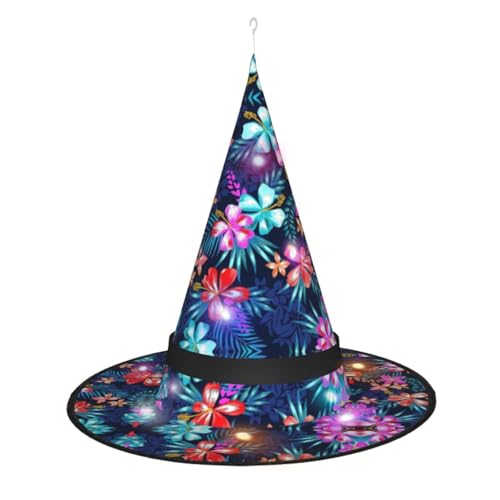 Lghdfyo Halloween-Hexenhüte für Erwachsene, hängende dekorative Hüte, faltbare Hexenhüte, Rollenspiele, Kleidung, Zubehör, Hüte von Lghdfyo