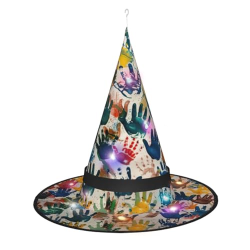 Lghdfyo Halloween-Hexenhüte für Erwachsene, hängende dekorative Hüte, faltbare Hexenhüte, Rollenspiele, Kleidung, Zubehör, Hüte Lghdfyo Halloween-Hexenhüte für Erwachsene, hängende dekorative Hüte, faltbare Hexenhüte, Rollenspiele, Kleidung, Zubehör, Hüte von Lghdfyo