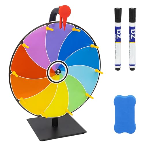 LgowithU Glücksrad,30cm Glücksrad zum Selbstgestalten,Glücksrad zum Drehen mit Radiergummi und Markierstift, Gluecksrad Gluecksrad für Lotteriespiele, Wortspiele, Karneval Party LgowithU Glücksrad,30cm Glücksrad zum Selbstgestalten,Glücksrad zum Drehen mit Radiergummi und Markierstift, Gluecksrad Gluecksrad für Lotteriespiele, Wortspiele, Karneval Party von LgowithU