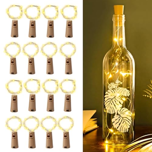 Lhdfyqt 20 Stück LED Flaschenlicht, Flaschenlicht Batterie Flaschen Lichterkette 2M 20LED Led Flaschenlicht Lichterkette für Flaschen Korken Lichterkette für Weihnachten, Party, Hochzeit Lhdfyqt 20 Stück LED Flaschenlicht, Flaschenlicht Batterie Flaschen Lichterkette 2M 20LED Led Flaschenlicht Lichterkette für Flaschen Korken Lichterkette für Weihnachten, Party, Hochzeit von Lhdfyqt