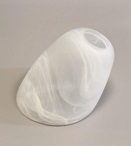 E14 alabasterfarbig Schutenglas Ersatzglas Tischleuchte Ersatzschirm Lampenglas Strahler Lampenschirm von Lhh